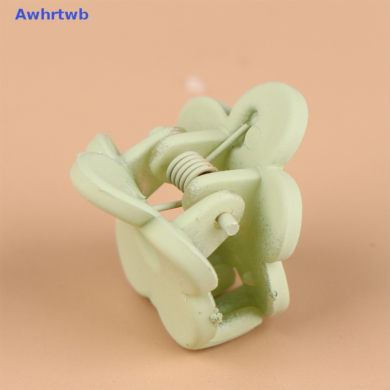 Set 10 Kẹp Tóc Càng Cua Nhựa Nhám 3cm Kiểu Dáng Hình Học Mới