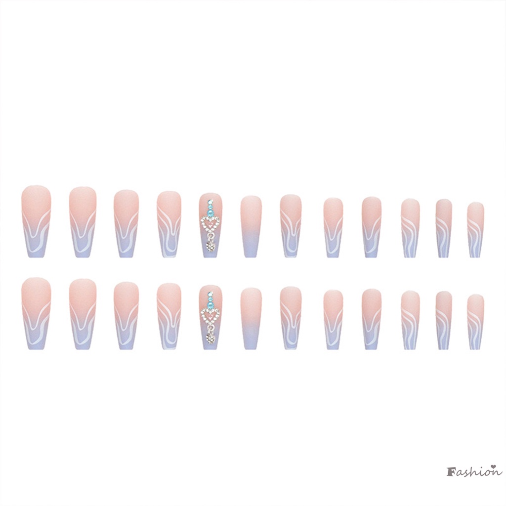 Phụ Kiện Trang Trí Móng Tay Hình Trái Tim Đính Đá Lấp Lánh Xinh Xắn