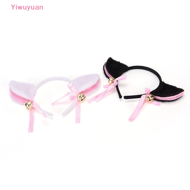 Cài Tóc Tai Mèo Đính Chuông Thời Trang 2017 Mới