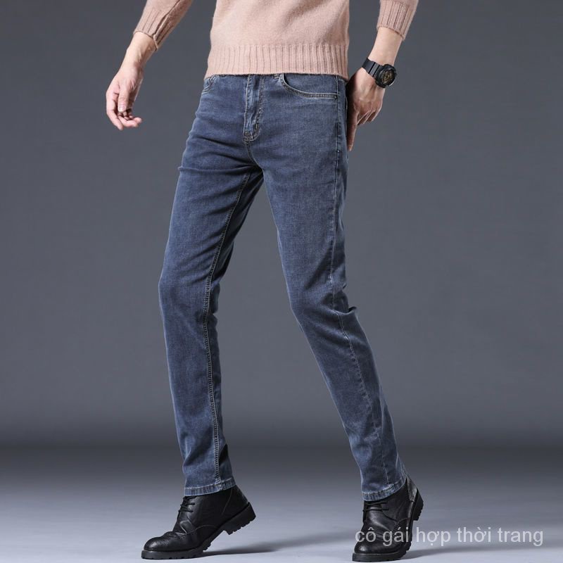 Quần Jeans Nam Zj59 Dáng Rộng Thời Trang Cá Tính