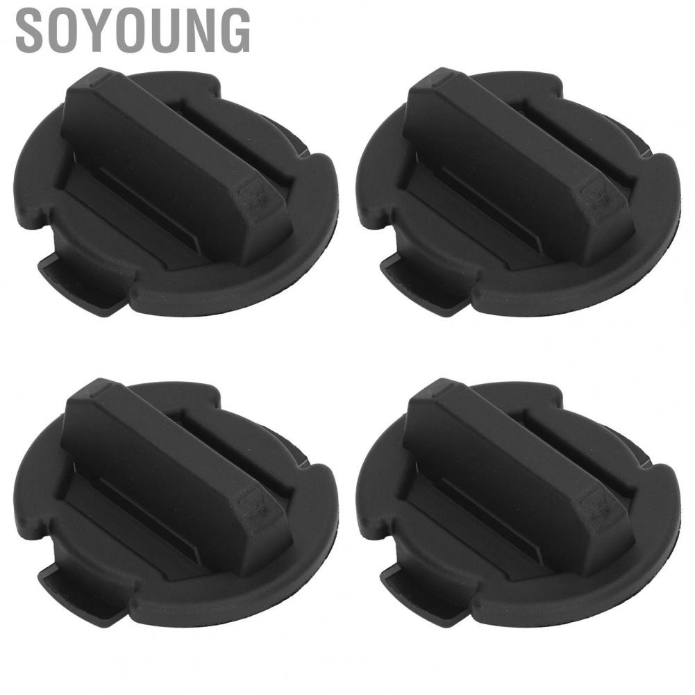 Soyoung Floor Drain Plug  4PCs Floor Drain Plug Twist Seal Great Sealing Long Lifespan Rust Resistant  for UTV