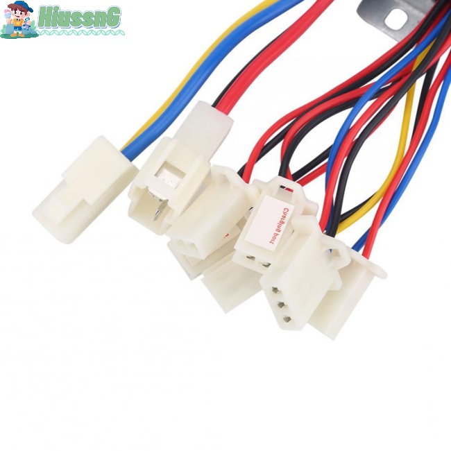 Bộ Điều Khiển Động Cơ Chổi Than 12V / 24V / 36V / 48V 500 / 800W DC Cho Xe Đạp Điện