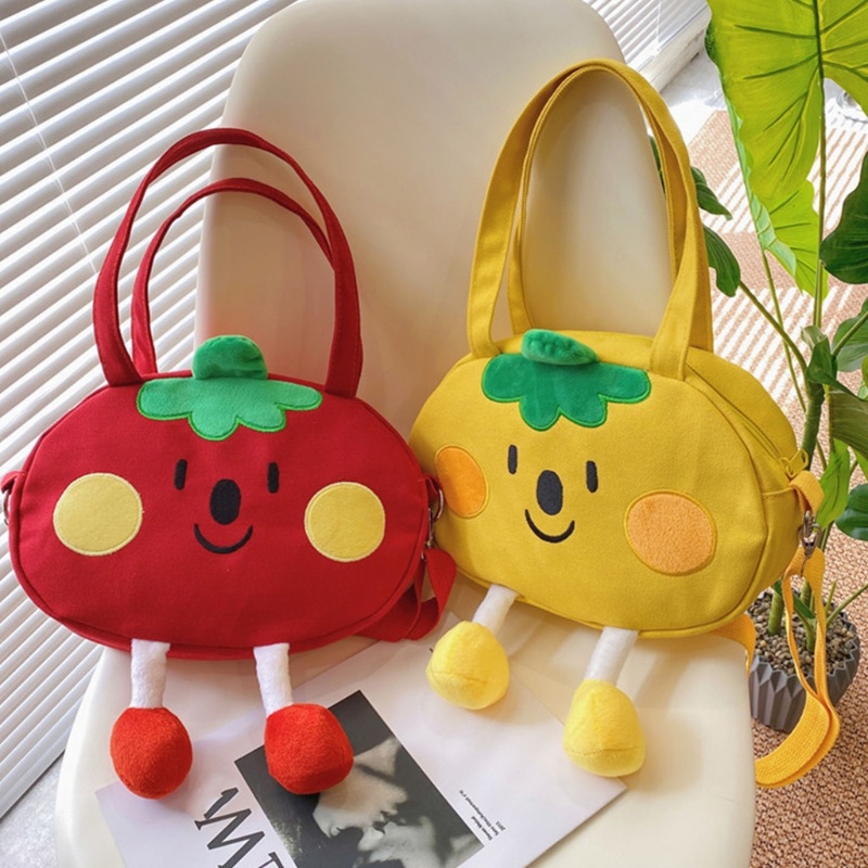 Túi Vải Canvas Đeo Vai Họa Tiết Hoạt Hình Nhật Bản Dễ Thương Dành Cho Nữ