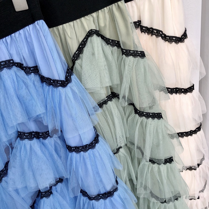 Chân Váy Ren Chữ a Dài 35 inch Thời Trang Cho Nữ