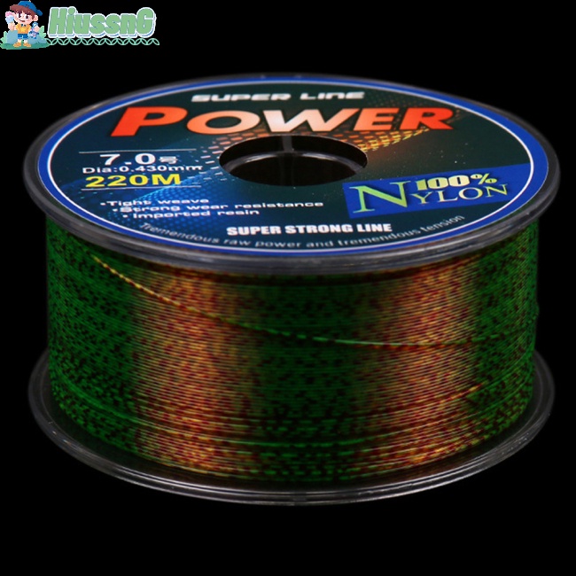 1 Cuộn 220m Dây Câu Cá Chất Liệu Fluorocarbon
