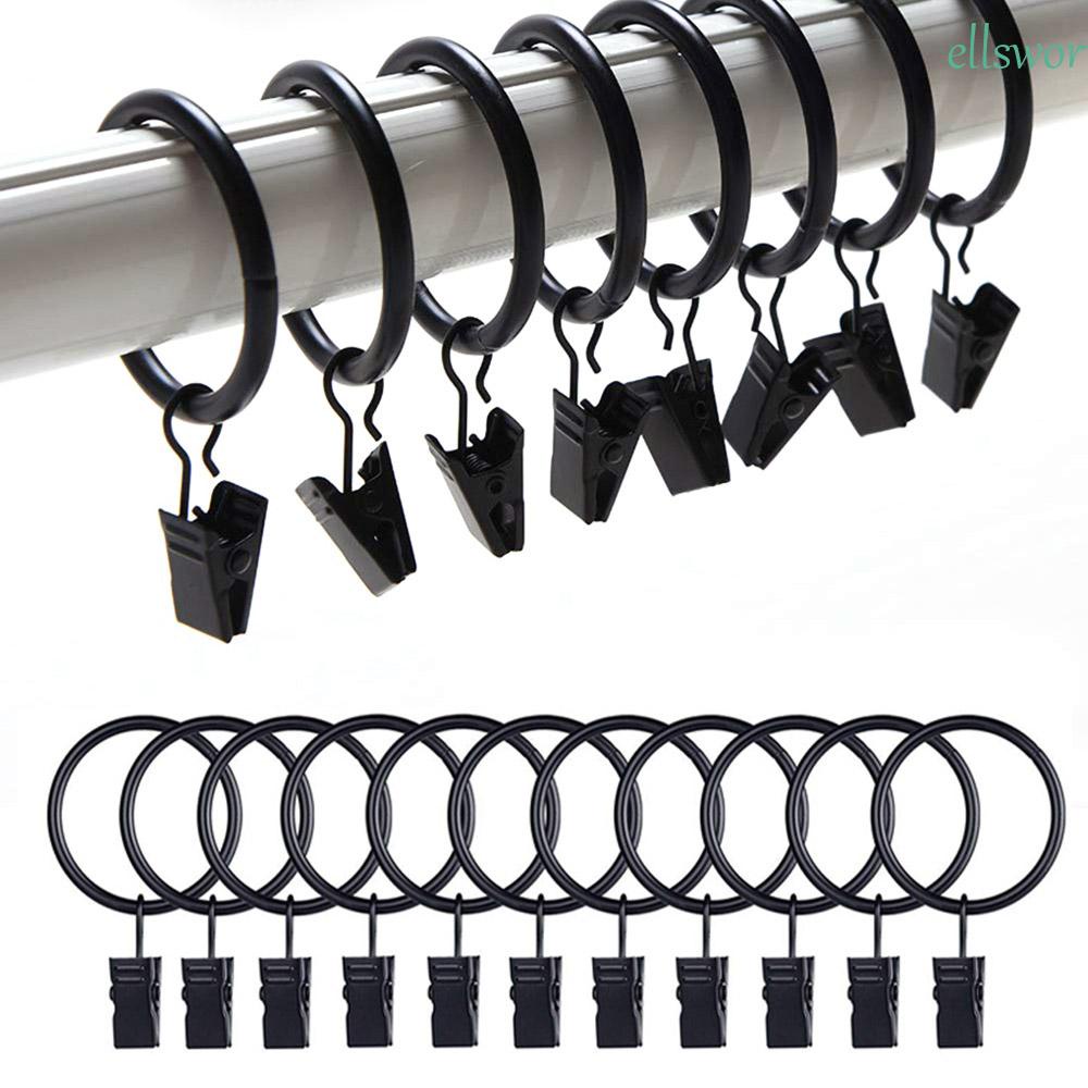 Set 20 Vòng Kim Loại Treo Rèm Cửa Chống Ồn Tiện Dụng