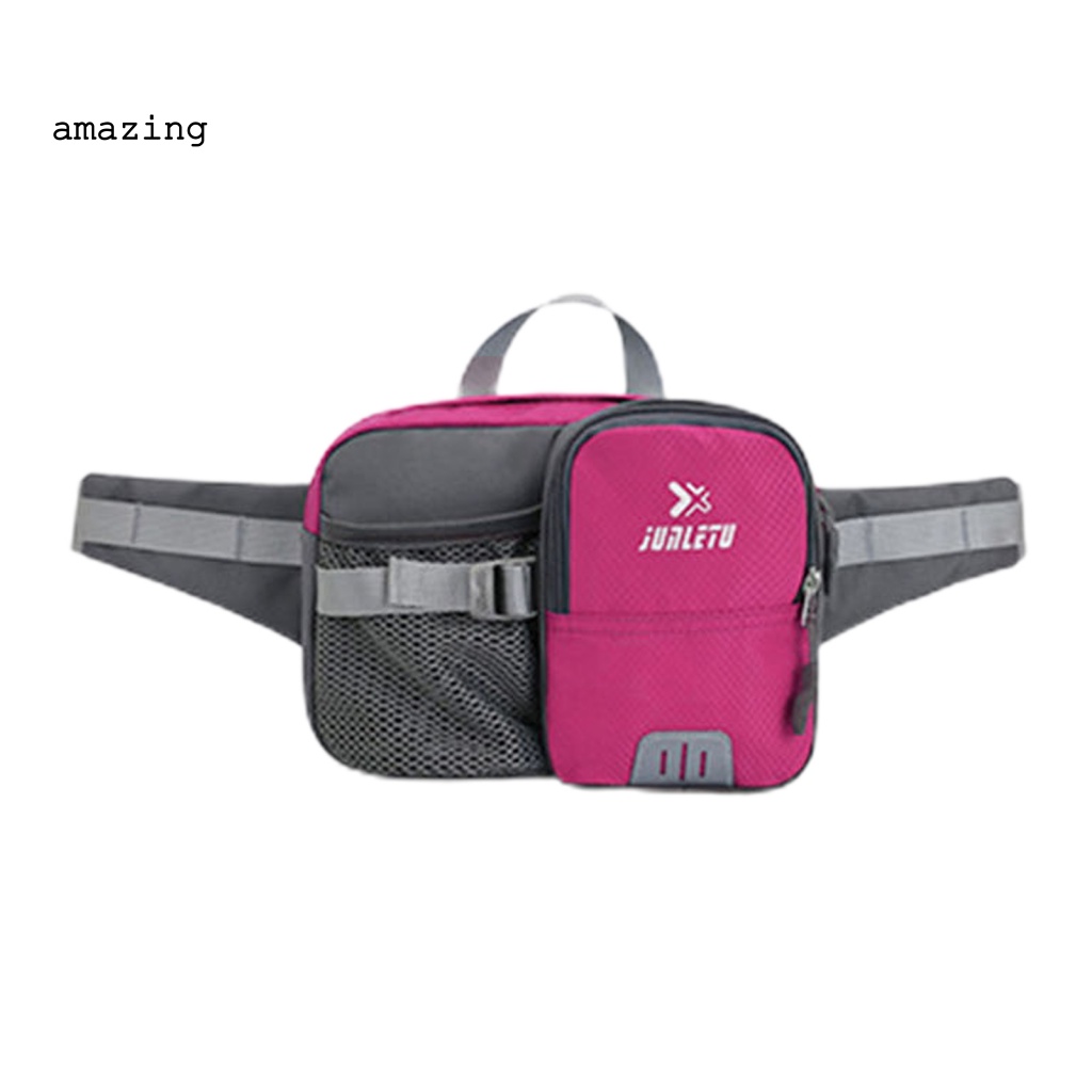 Túi Đeo Hông Chống Sốc Phản Quang Họa Tiết Kẻ Sọc Dùng Khi Chạy Bộ / Leo Núi Unisex