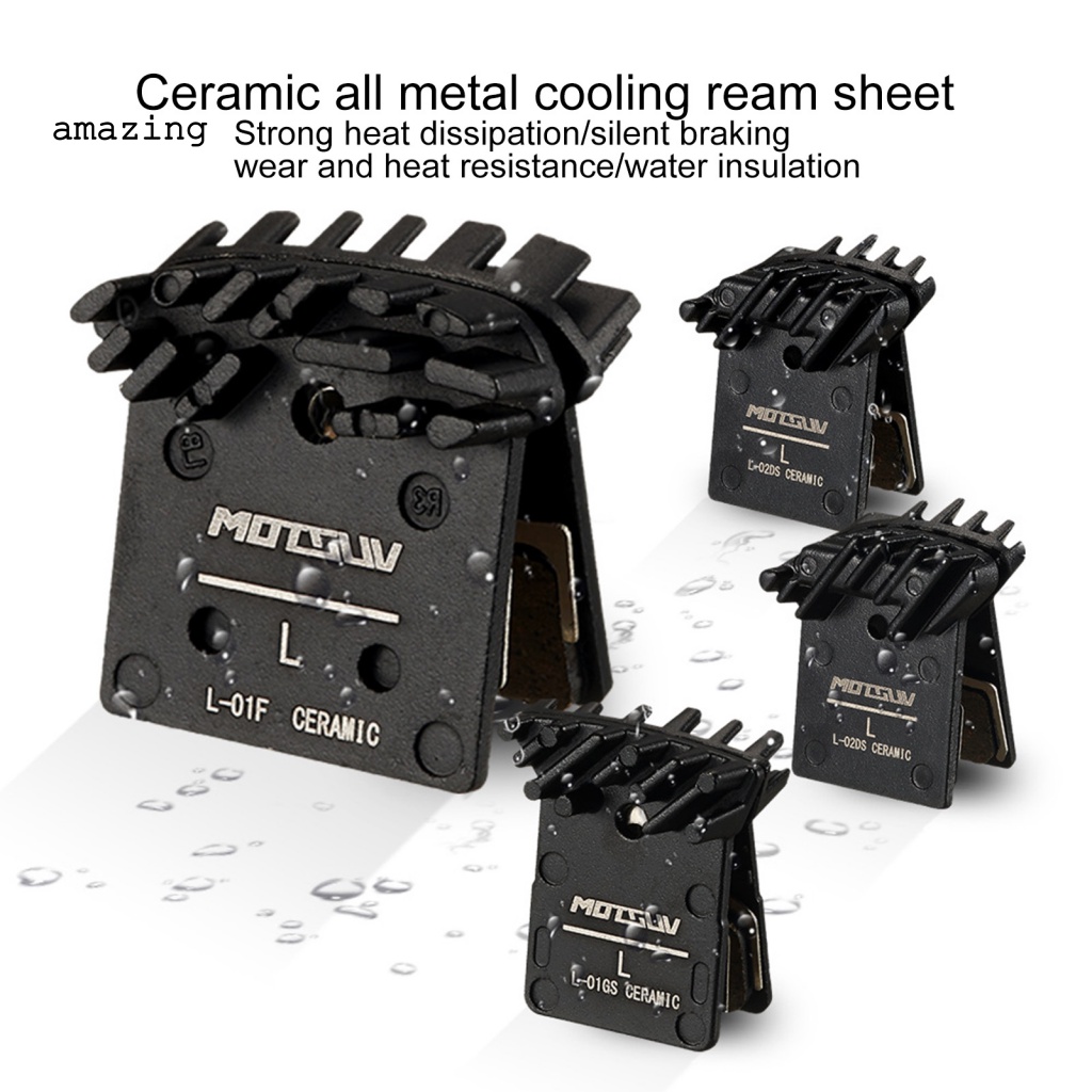 1 Bộ Má Phanh Xe Đạp Leo Núi MTB Chống Nhiệt Dễ Lắp Đặt