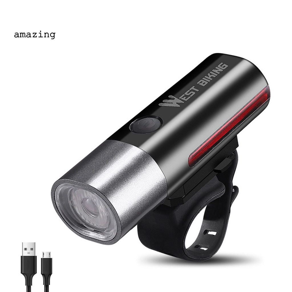 1 Bộ Đèn Pha LED Chống Thấm Nước Dễ Lắp Đặt Dành Cho Xe Đạp