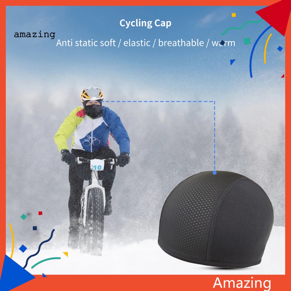 Mũ Unisex Nhanh Khô Giữ Ấm Trong Xe Đạp