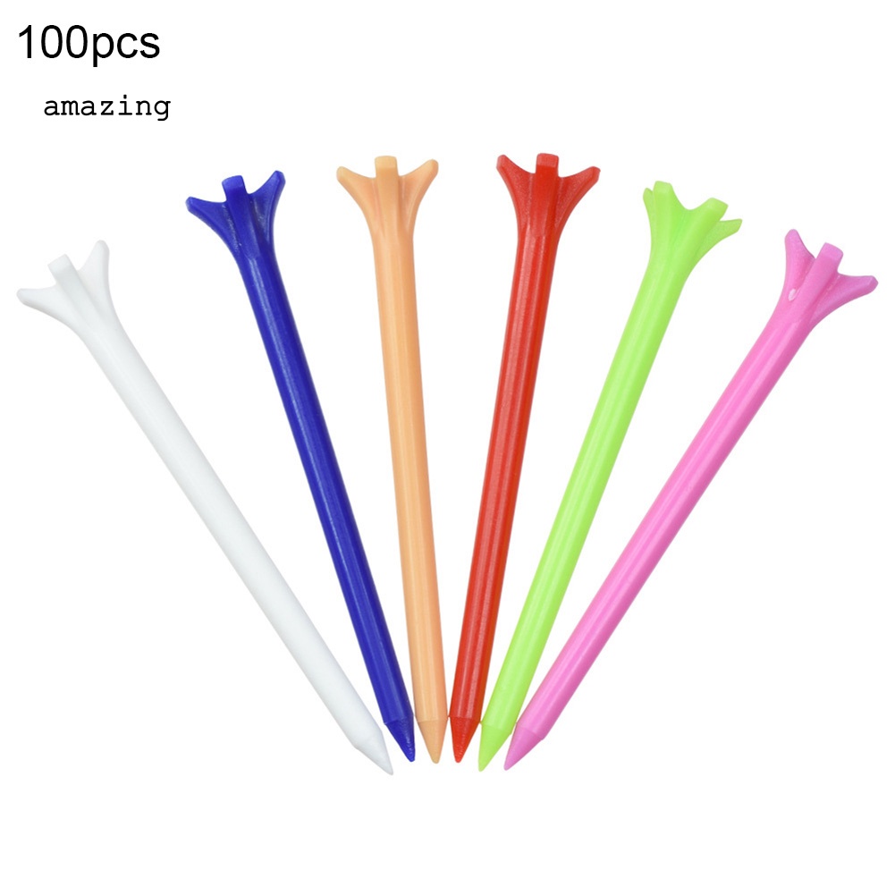 Bộ 100 Giá Đỡ Bóng Golf Bằng Nhựa Tiện Dụng