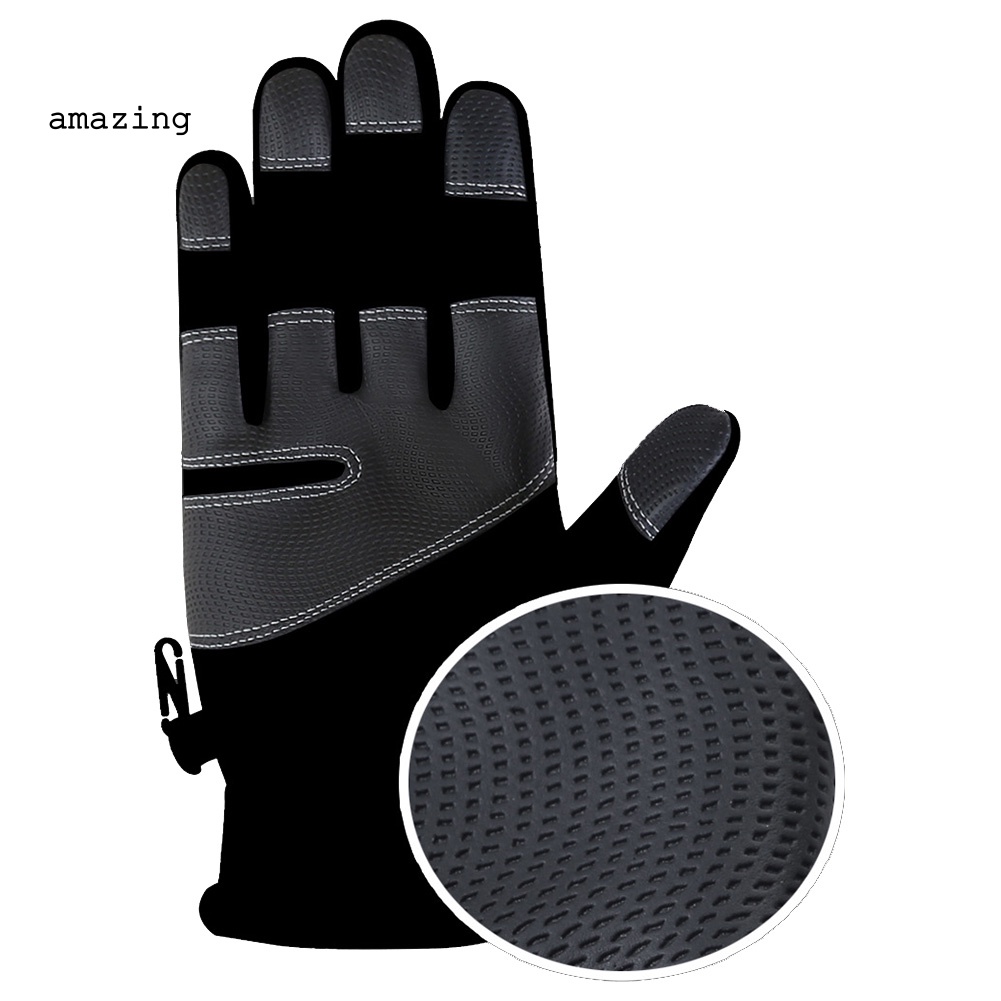Găng Tay Chống Gió Chống Nước Dày Dặn Có Thể Chạm Màn Hình Cảm Ứng