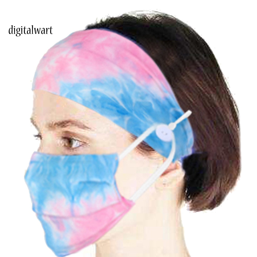 Kỹ Thuật Số| Băng Đô Nhuộm Tóc Co Giãn Chống Thấm Mồ Hôi Tiện Dụng Khi Tập Thể Thao