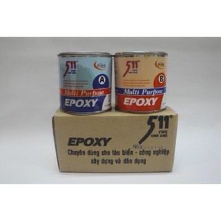 (Cặp 0,7kg) Keo dán đặc biệt EPOXY MULTI PURPOSE 511 VHMART123