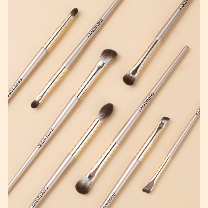 Bàn chải bóng mắt 8 Bàn chải trang điểm Bàn chải bóng mắt Chải túi quần áo