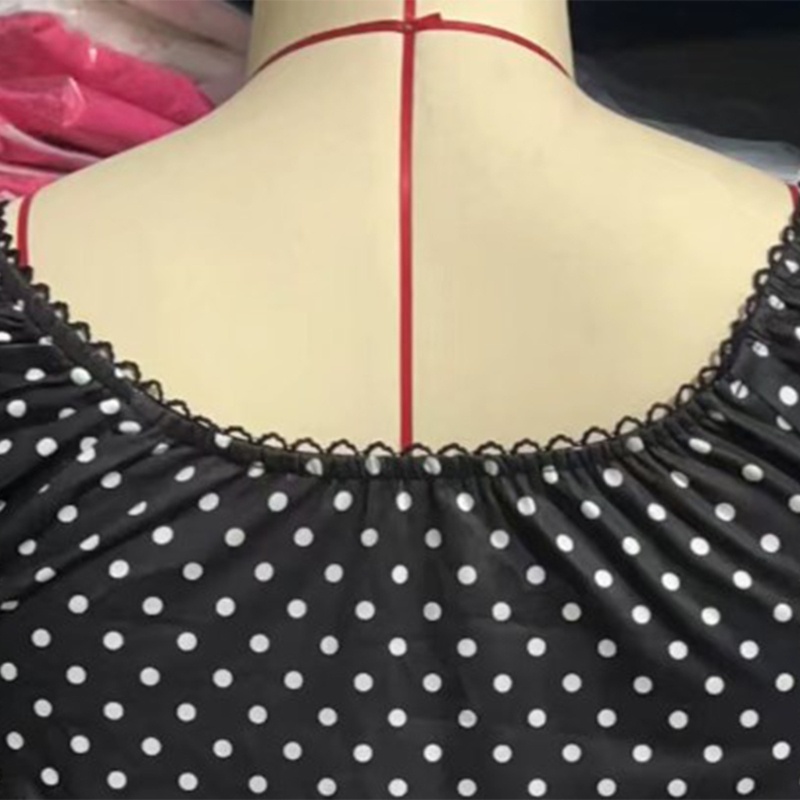 Áo Thun Ngắn Tay Cổ Chữ U Thắt Nơ In Họa Tiết Thời Trang Cho Nữ