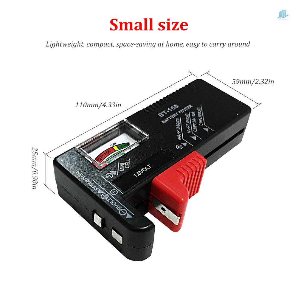 Thiết Bị Kiểm Tra Mức Pin AA AAA C D 9V 1.5V Thông Dụng Cho Gia Đình