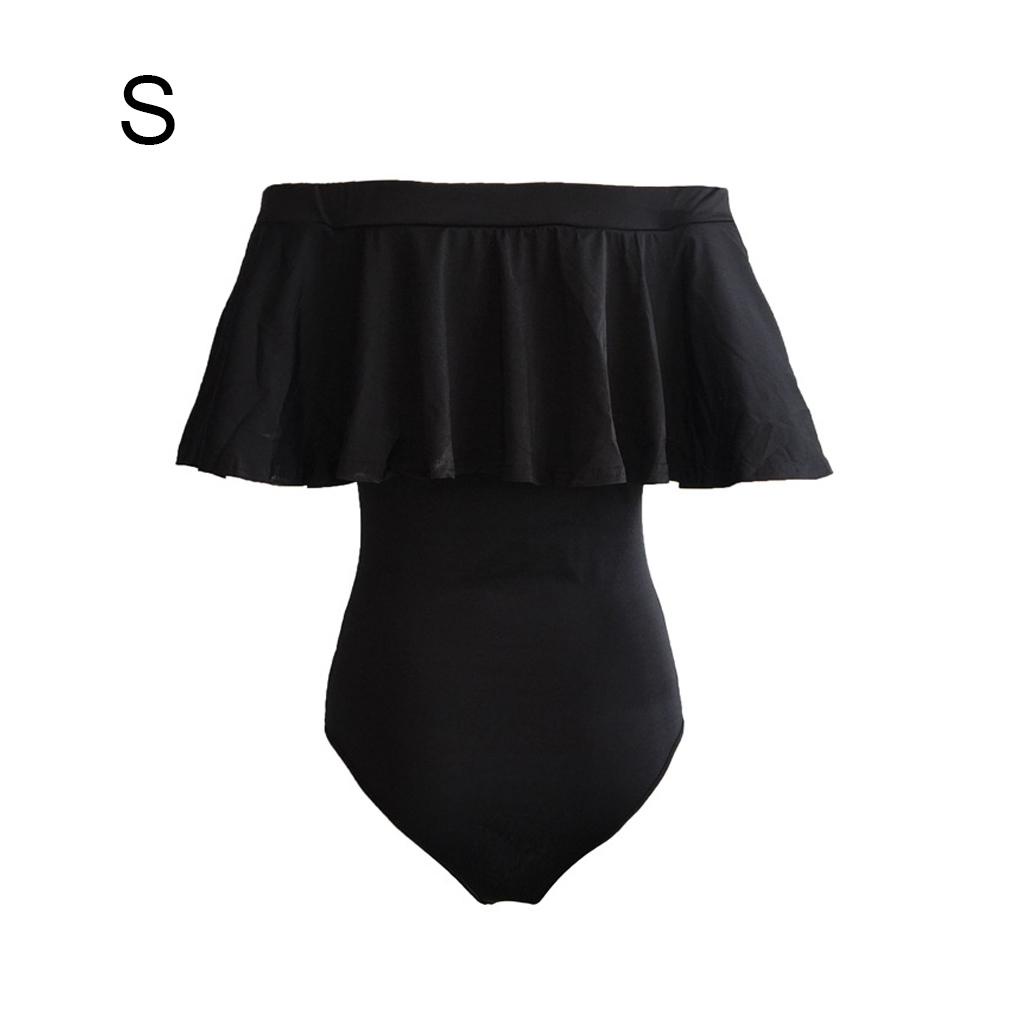 Bộ Đồ Bơi Liền Thân Sát Nách Cổ Thuyền Bằng Polyester Thời Trang Mùa Hè Quyến Rũ Cho Nữ