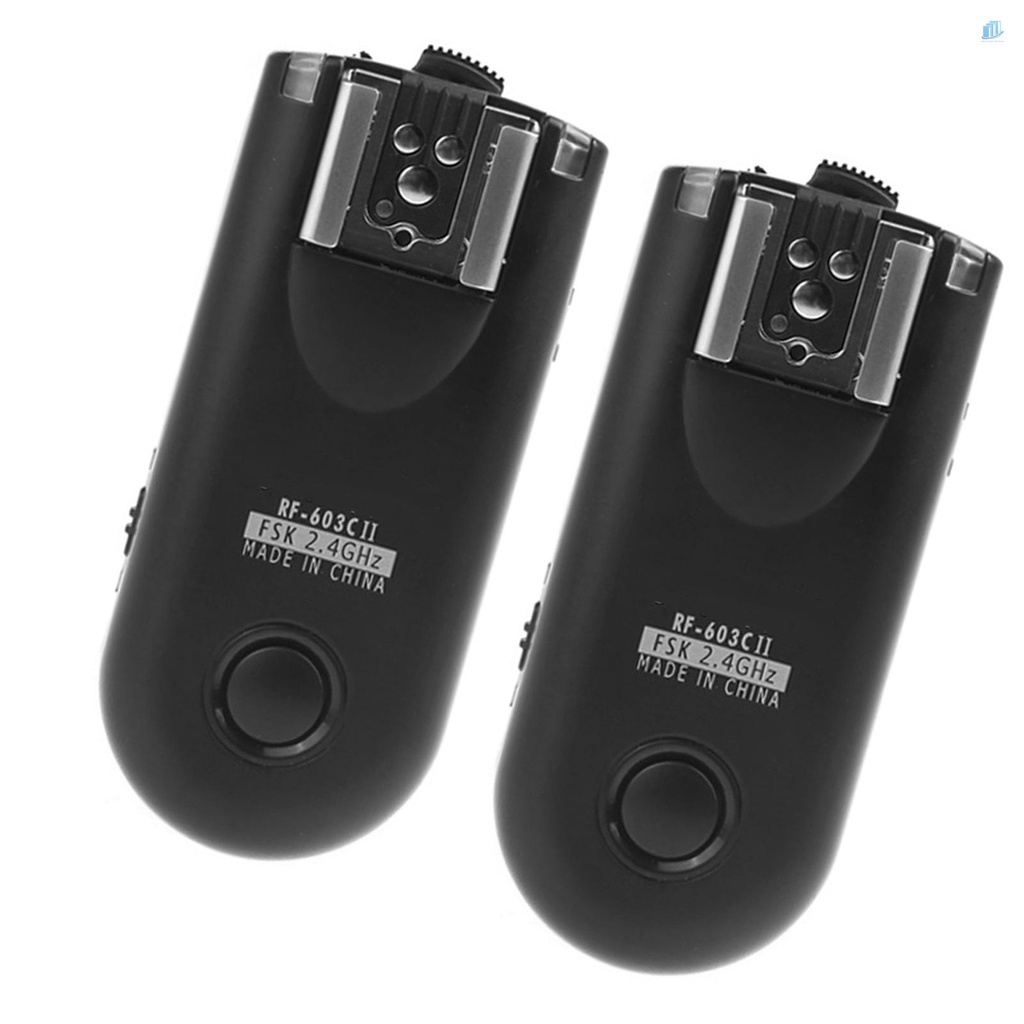 Điều Khiển Đèn Flash Từ Xa Không Dây smartwatchinone RF-603C II C3 C3 Thay Thế Cho 5D 1D 50D