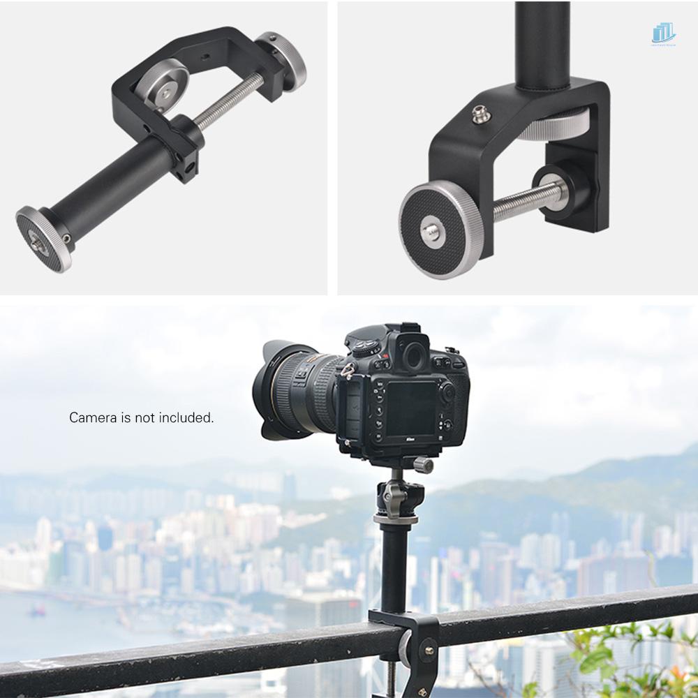Kẹp Cây Hình Chữ C Đa Năng 10cm Mở Rộng 10cm Chuyên Dụng Cho Máy Ảnh DSLR / Andoer MFC-60