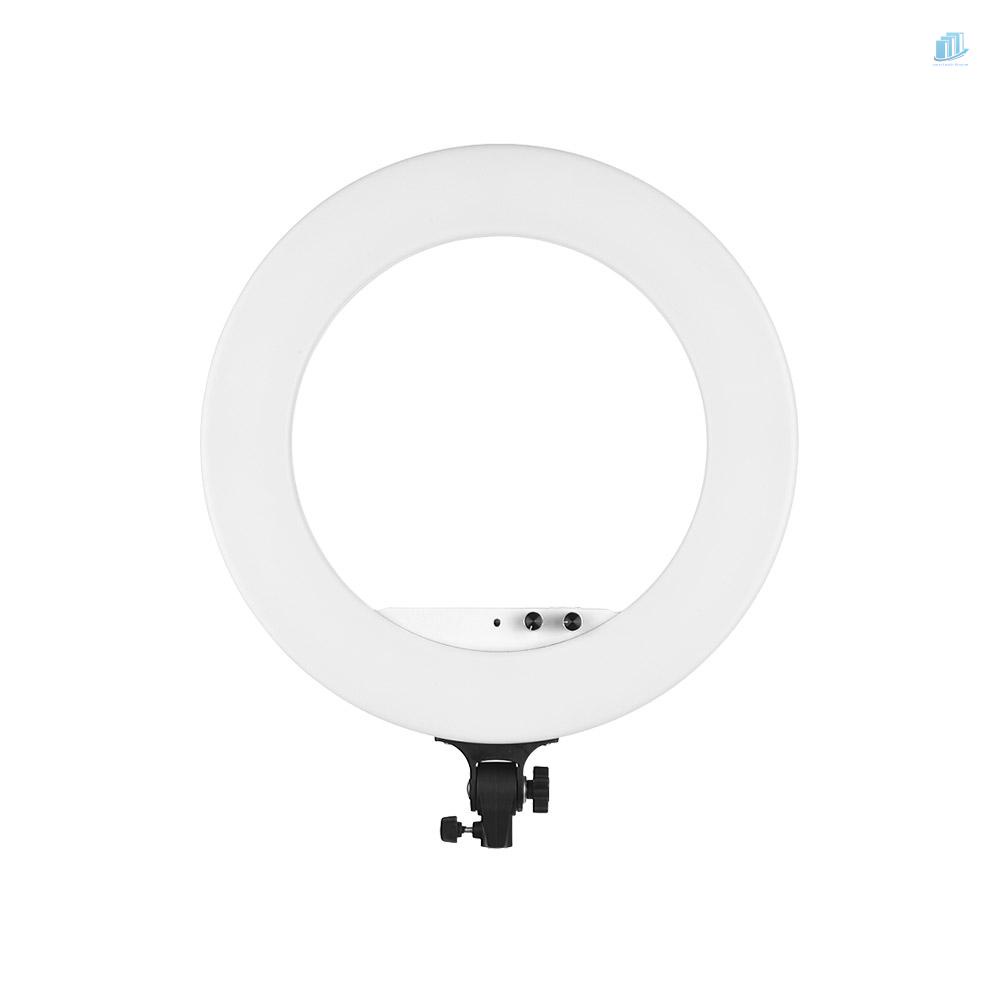 Vòng Đèn LED Trợ Sáng Chụp Ảnh Andoer 18inch 80W 3200K-5800K Bi Có Thể Điều Chỉnh Độ Sáng Kèm Túi Đựng Điện Thoại
