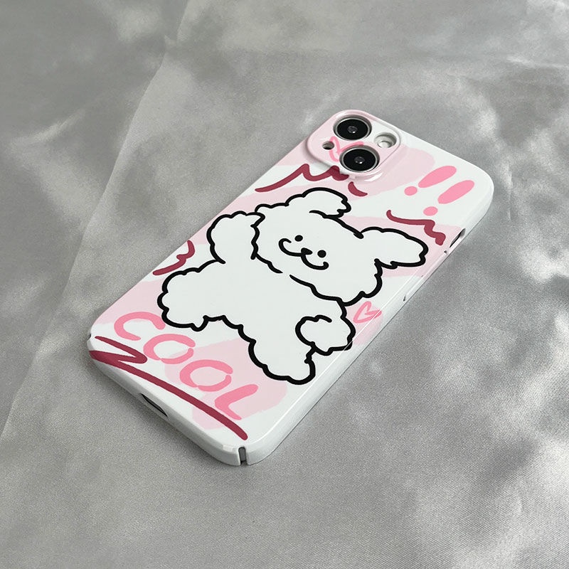 Ốp Điện Thoại Cứng Bảo Vệ Toàn Diện In Họa Tiết Chó Yzpak Dành Cho Apple Iphone 1211 13 14 Pro / 8 xs7 / xr