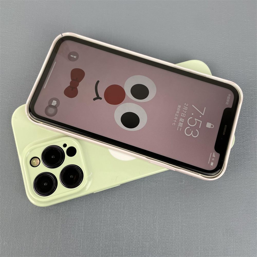 Ốp Điện Thoại Họa Tiết Biểu Tượng Cảm Xúc Vui Nhộn Kiểu Mới Cho Iphone Xmax11 13iPhone1412 78P 9OD7