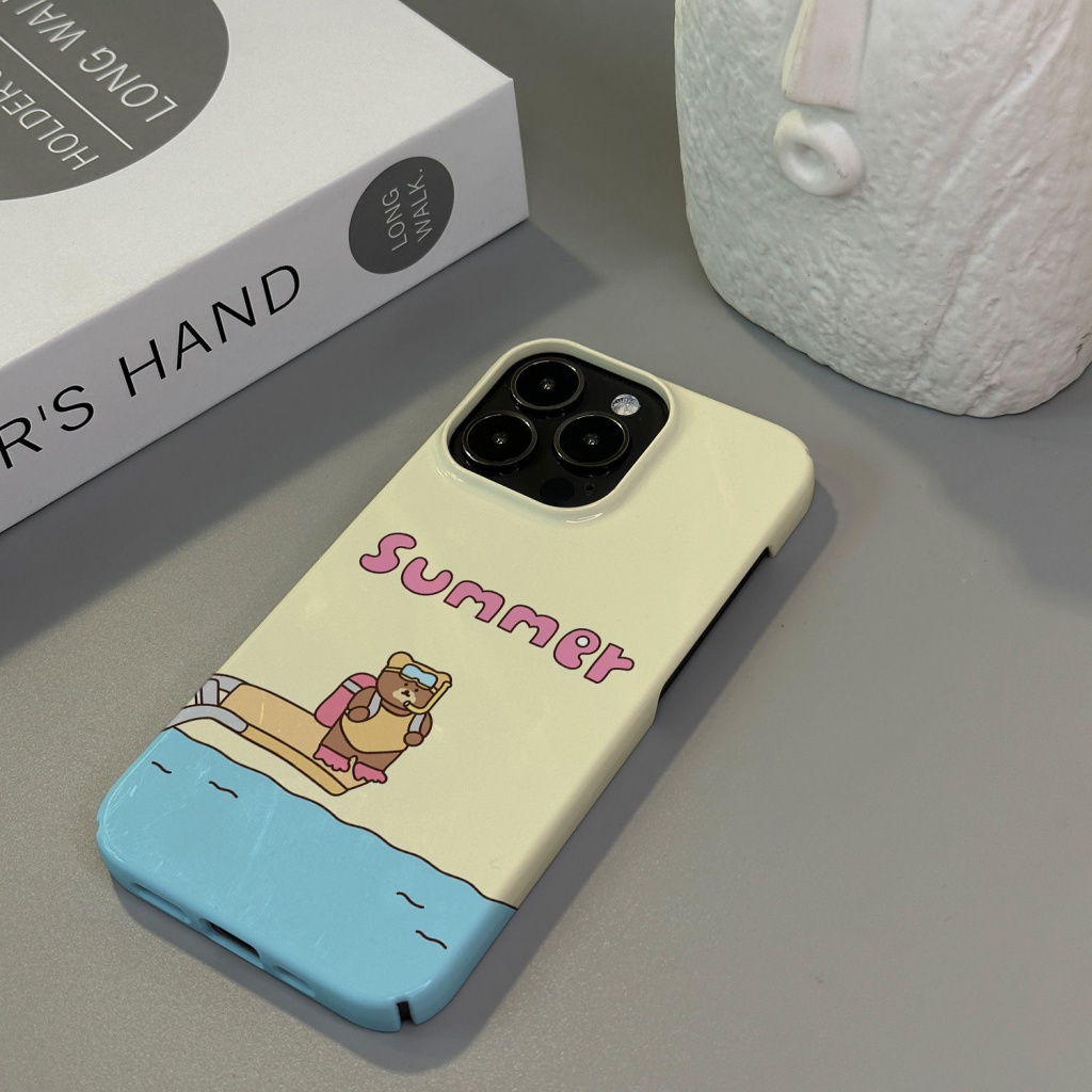 Ốp Lưng Hình Gấu Đáng Yêu Cho Iphone11 Iphone14Pro ApplePromax 2x113