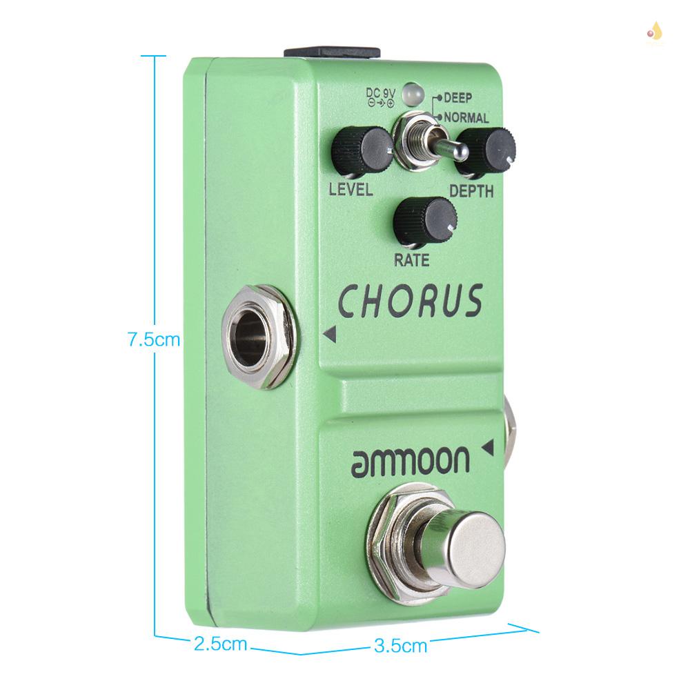 Bàn Đạp Hiệu Ứng Đàn Guitar Bằng Hợp Kim Nhôm Nano Chuyên Dụng