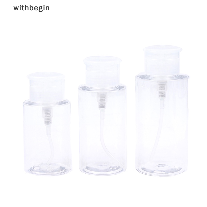 Lọ Rỗng Đựng Dung Dịch Tẩy Sơn Móng Tay Bằng Nhựa Có Thể Tái Sử Dụng 150 / 200 / 300ML