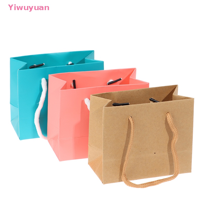 < Yiwuyuan > Túi Xách Mua Sắm Mini Thời Trang DIY Mới Cho Nhà Búp Bê