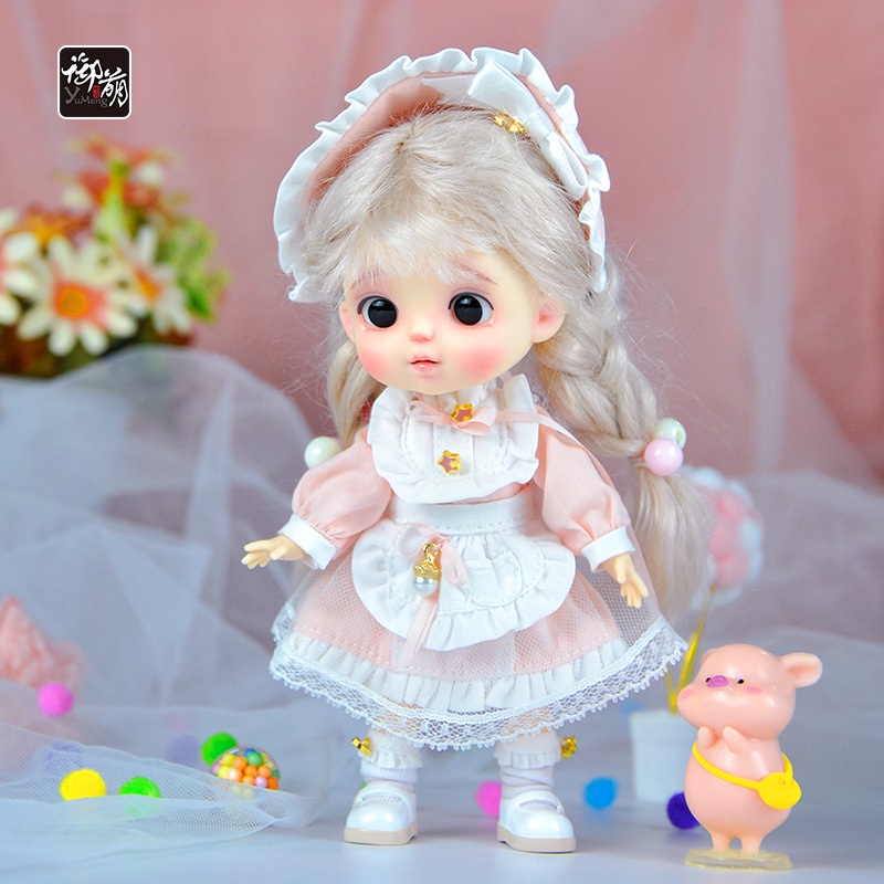 Đầu Búp Bê BJD 1 / 8BJD Có Thể Di Chuyển Đầu Búp Bê BJD YMY