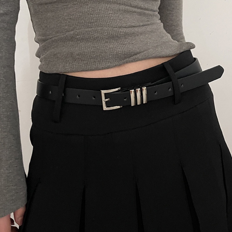 Thắt Lưng Thiết Kế Đơn Giản Thời Trang Theo Phong Cách Hàn Quốc