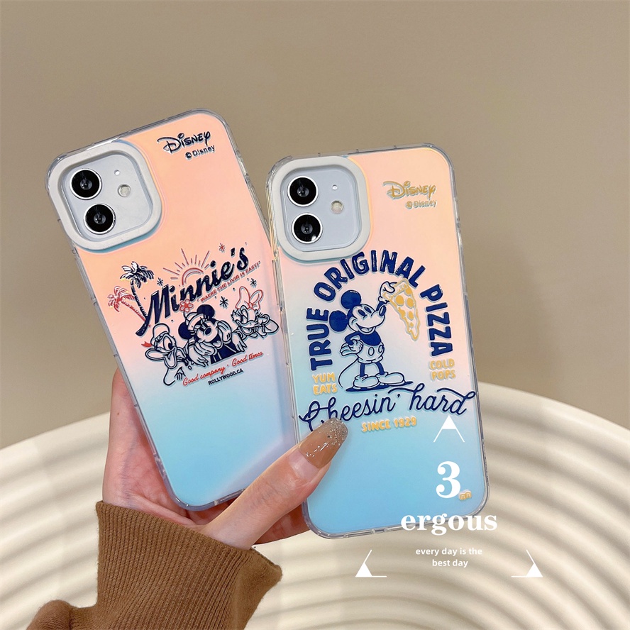 Ốp Điện Thoại Mềm Chống Sốc Màu Gradient Cho IPhone 14 13 12 11 Pro Max SE2020 X XR Xs Max 7 8 Plus