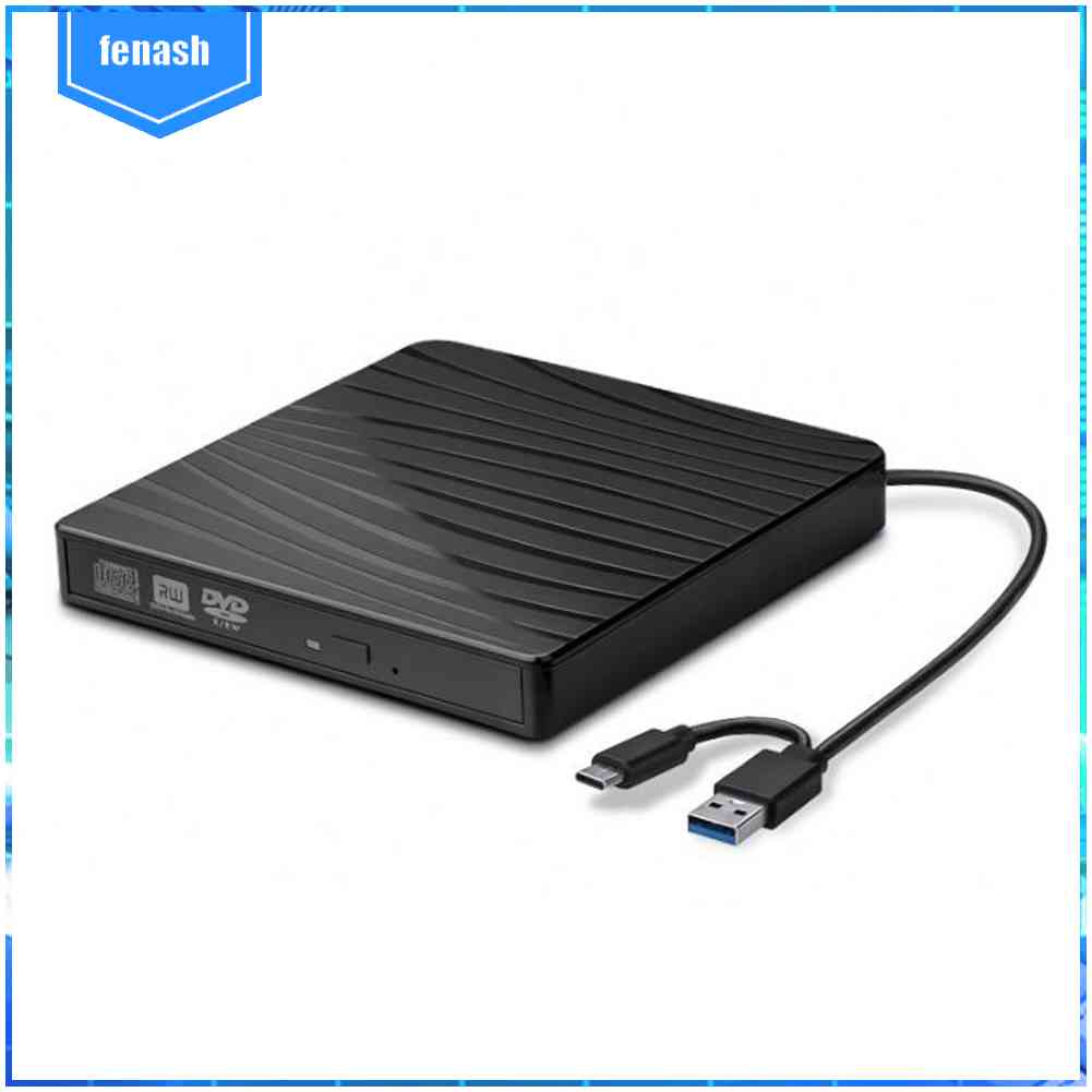 Ổ Đĩa Quang Ngoài USB 3.0 Type-C DVD Cho Laptop Notebook