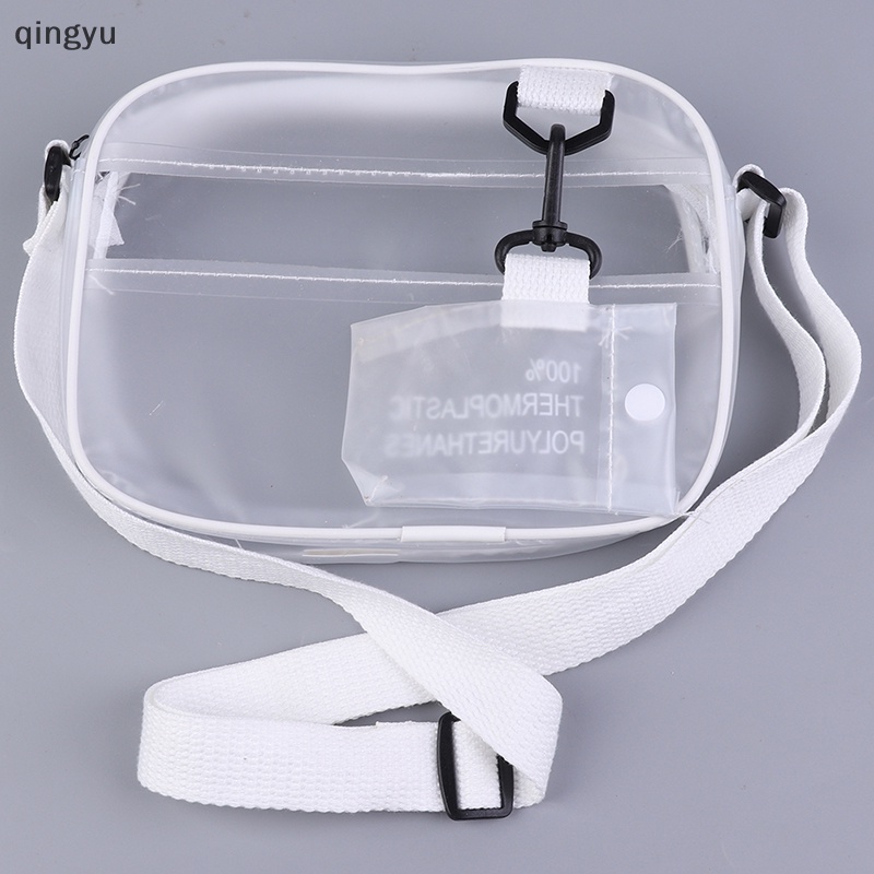 Túi Đeo Chéo Bằng PVC Trong Suốt Thời Trang Dành Cho Nữ