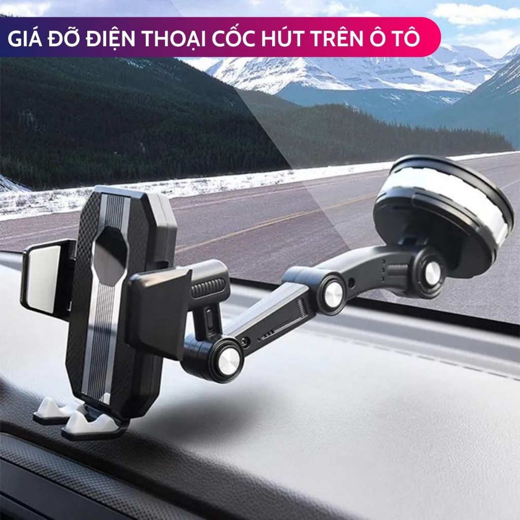 Giá Đỡ Điện Thoại Cốc Hút Khớp Quay Đa Năng, Xoay 360 Áp Dụng Cho Tất Cả Các Dòng Điện Thoại | BigBuy360 - bigbuy360.vn