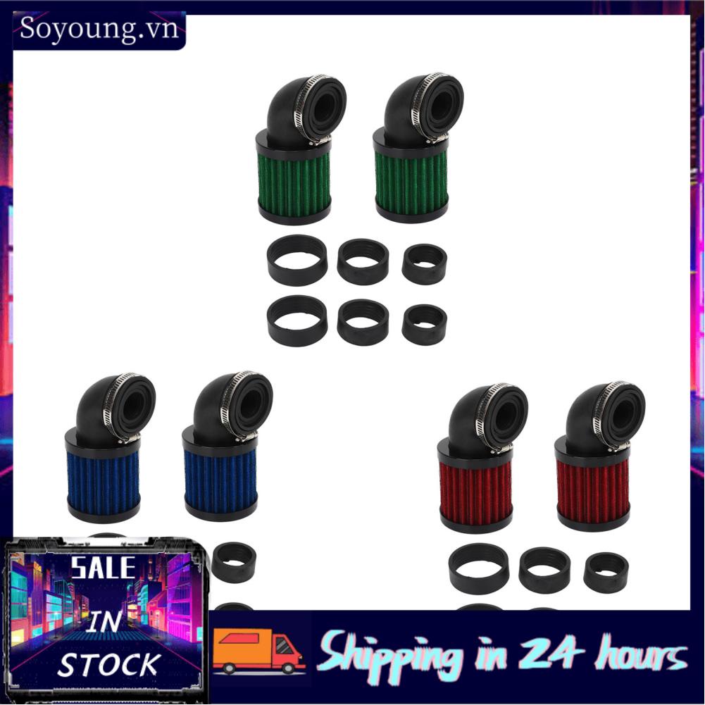 Soyoung Motorcycle Air Filter  Increase Power Cleaners Improve Throttle Response 28 To 48mm for 50cc 70cc 90cc 125cc Moped Scooter ATV Dirt Bike