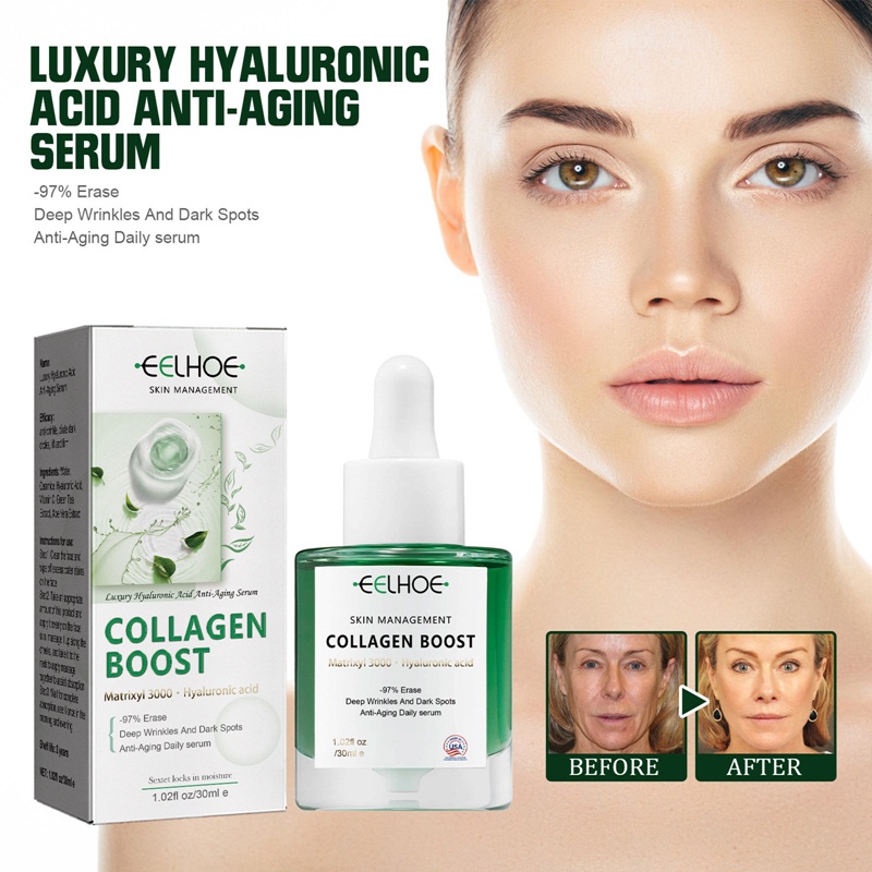 Serum Hyaluronic Acid Chống Lão Hóa Bổ Sung Collagen 30ml