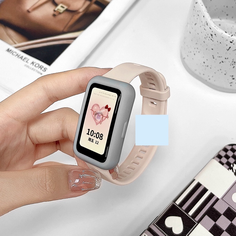 Phù Hợp Dây Đeo silicone TPU Mềm + Thân Thiện Với Da Cho Xiaomi Redmi Smart band 2