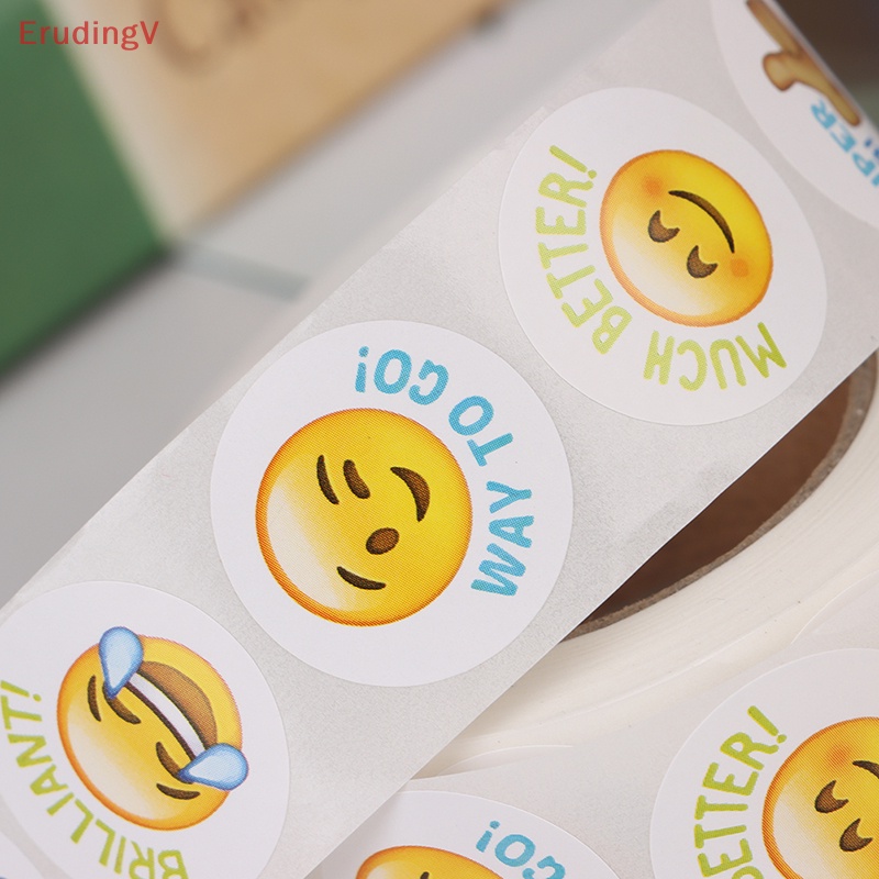 Bộ 500 Miếng Dán Mặt Buồn Tròn Dùng Làm Phần Thưởng Cho Giáo Viên [Mới] [Mới]