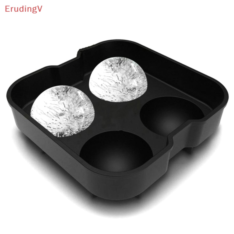 Khuôn Silicone Làm Đá Viên 4 Lỗ Tiện Dụng