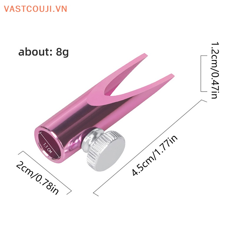 Bút Chì Kẻ Lông Mày Hai Đầu Dạng Chuốt Bằng Kim Loại Hiệu VASTJI