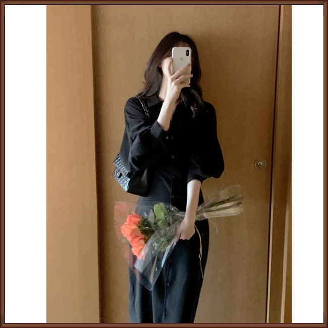 Đầm Dài Tay Màu Sắc Thời Trang Retro Dành Cho Nữ