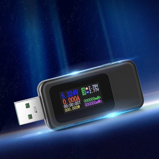 USB Tester Current 4-30V Voltage Meter Timing Ammeter Digital Power Indicator