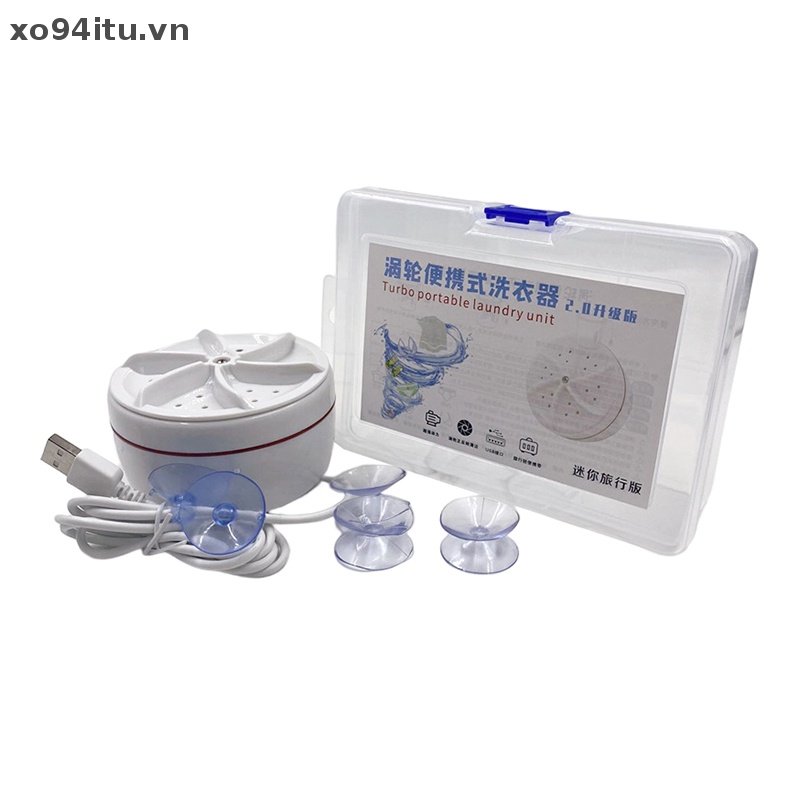 Máy Giặt Mini Sử Dụng Sóng Siêu Âm Tiện Dụng Cho Gia Đình / Đi Du Lịch