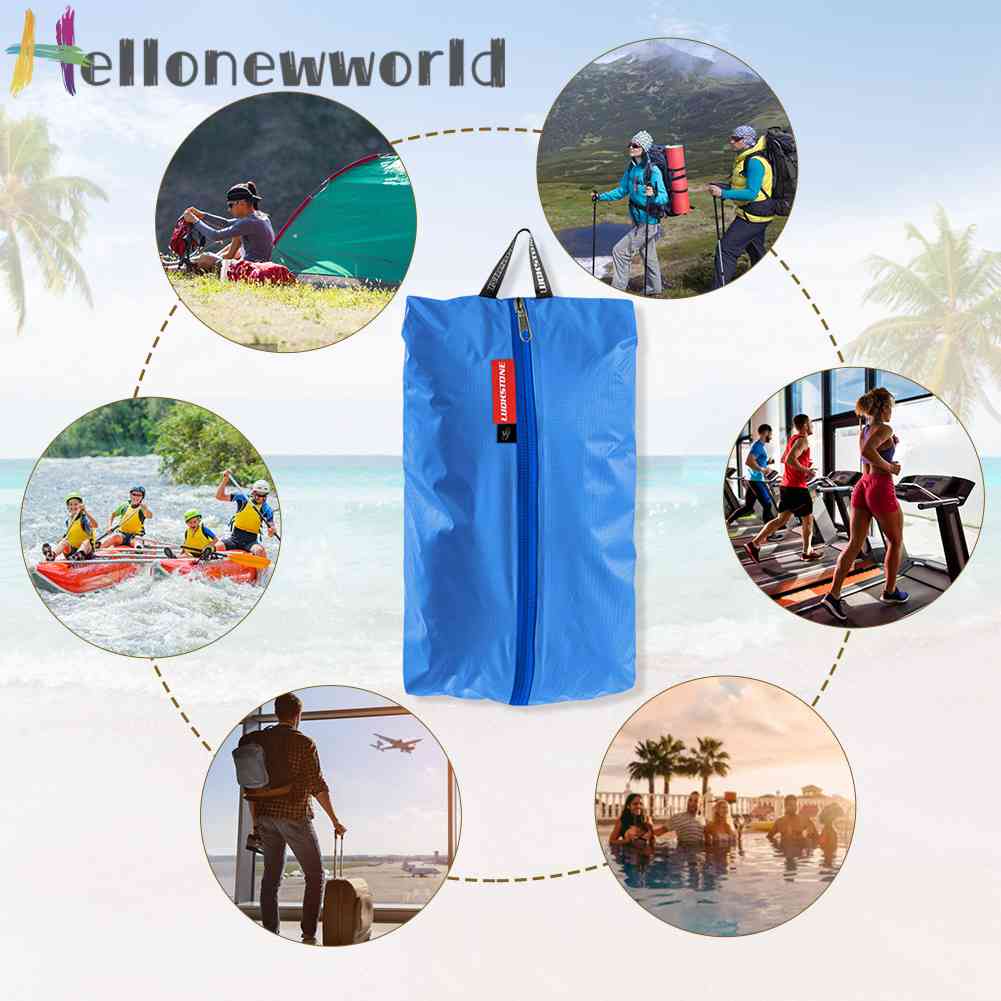 Túi Đựng Giày Siêu Nhẹ Có Khóa Kéo Tiện Dụng