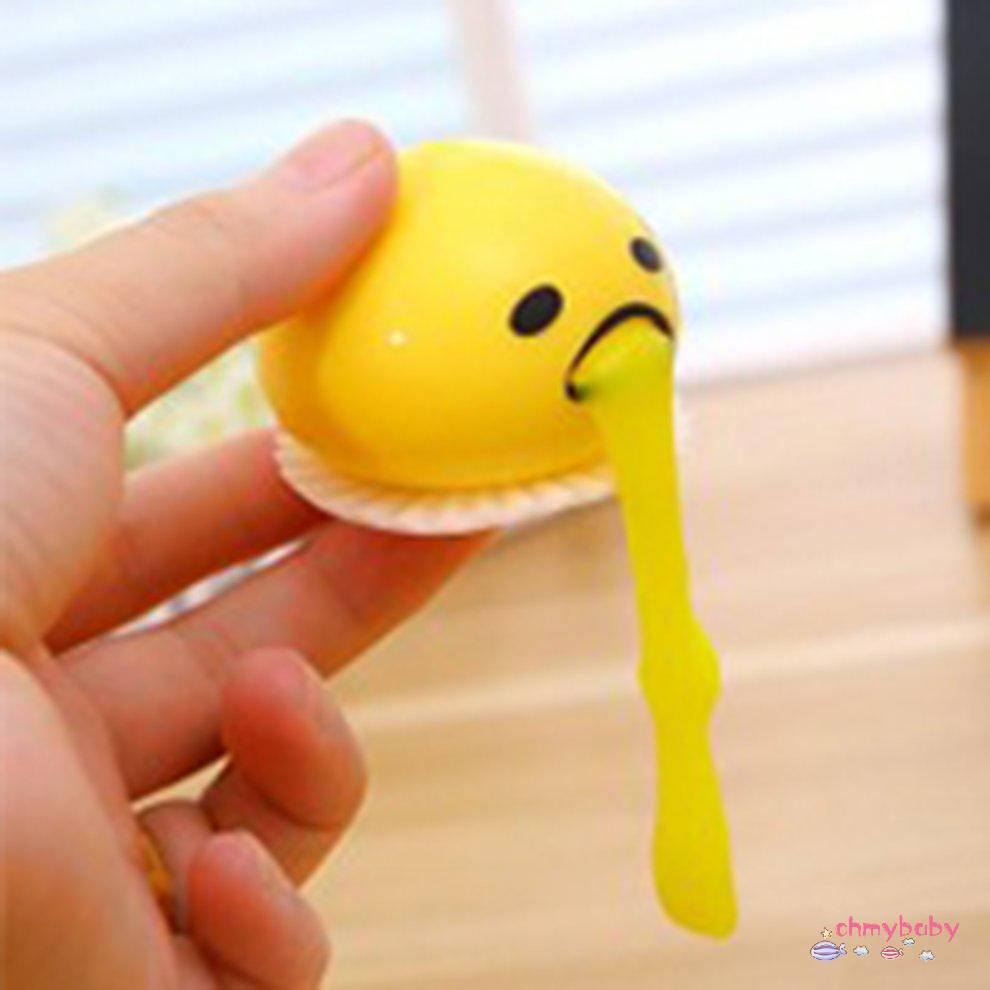 [Trong kho] Nôn Lòng Đỏ Trứng Chống Căng Thẳng Đồ Chơi Mềm Giải Nén Chất Nhờn Sáng Tạo Khăm Quà Tặng Cho Trẻ Em Ngộ Nghĩnh [P/11]