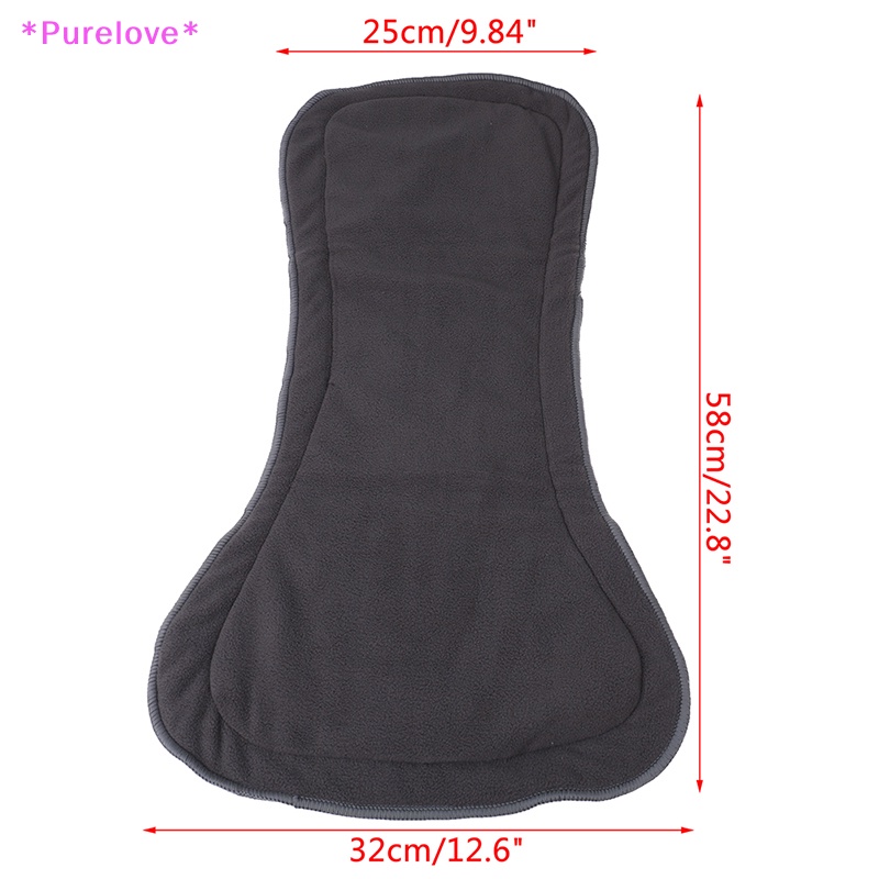 Tã Lót 4 Lớp Lót Than Tre Có Thể Tái Sử Dụng Cho Người Lớn Mới