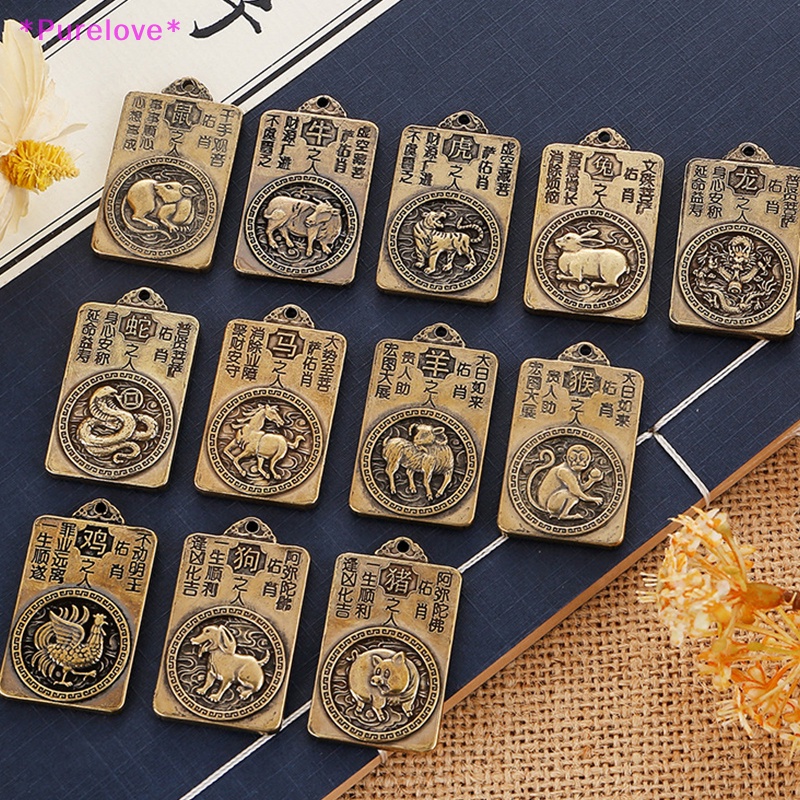 Mặt Dây Chuyền Hình Phật Bằng Đồng Thau Cứng Phong Cách Trung Hoa Mới